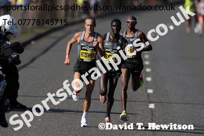 Mens Great North Run. Photo: David T. Hewitson/Sports for All Pics